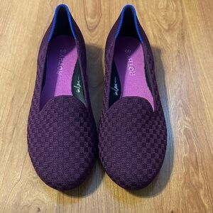 NEW Rothy's Women's Lounge Loafers plum size 7 1/2